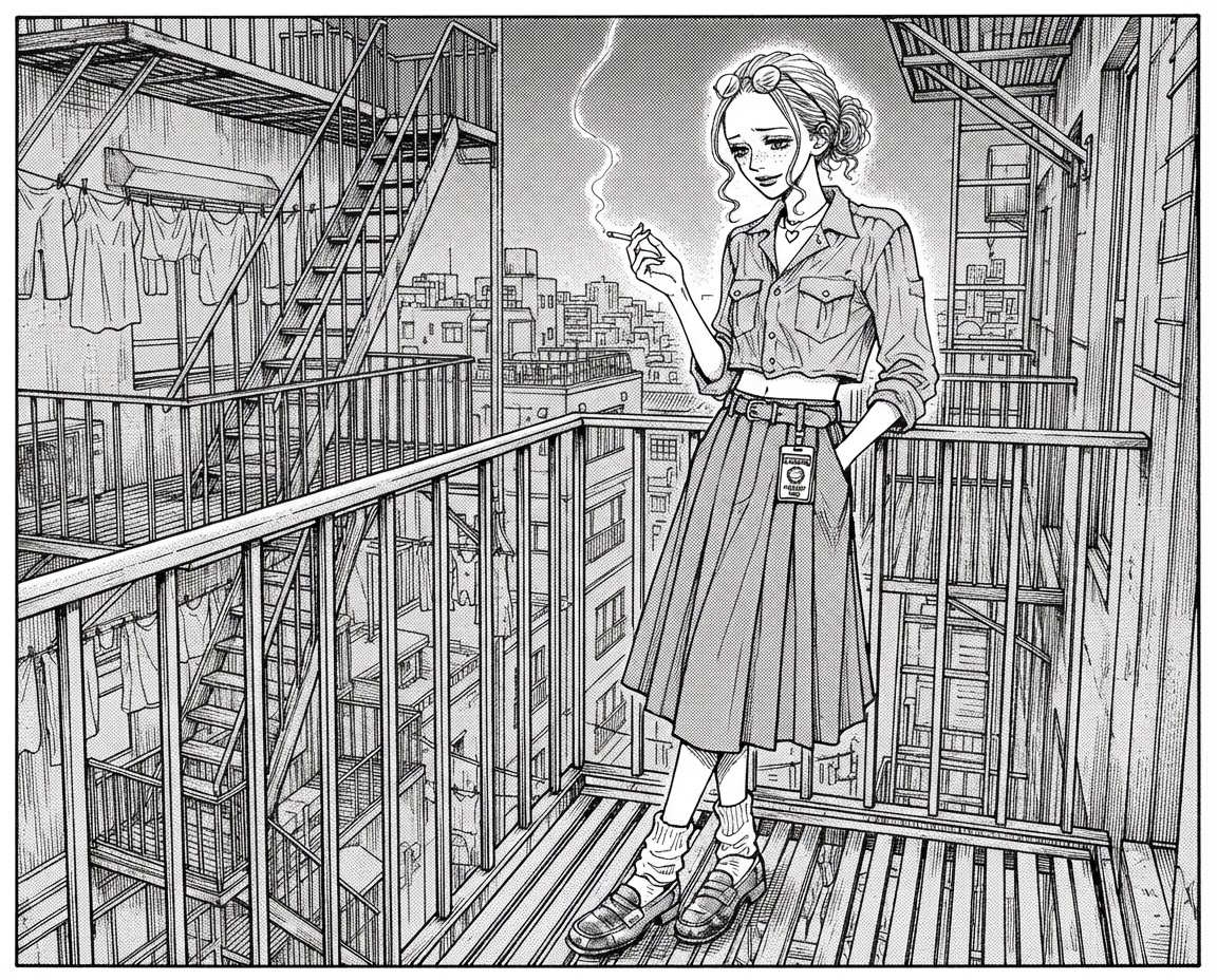 NANA Manga Noir, пример 1